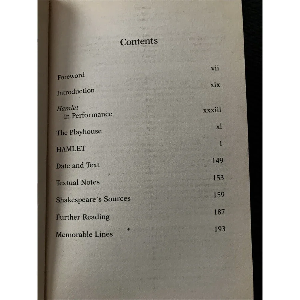 Hamlet by William Shakespeare (1988, Mass Market)